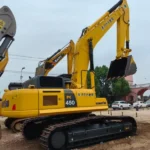 Excavadora hidráulica Komatsu PC450 usada de 45 toneladas para trabajo pesado
