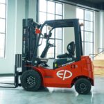 Carretilla elevadora eléctrica EP EFL203P - 2000 kg, batería de iones de litio