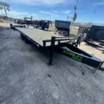 Remolque de plataforma sobre ruedas (Deck Over) 102x20 de 14 000 lb | Remolques Stanley DECK OVER