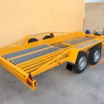 Remolques plataformas portavehículos 2 ejes