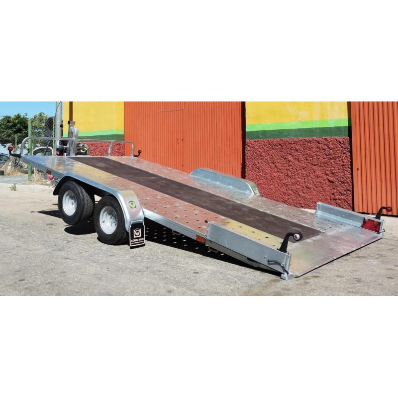 y1 Remolque portavehículos basculante – Image 1