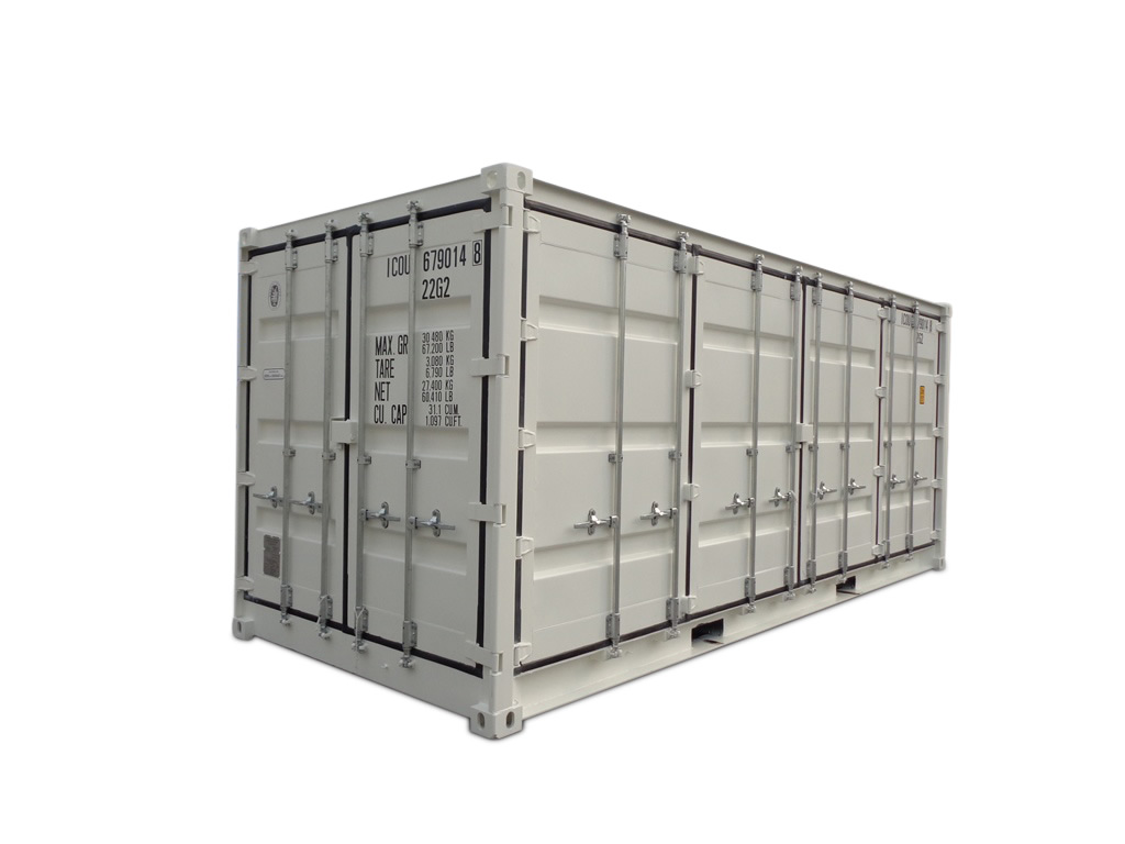 Contenedor 20 pies High Cube Open Side – Primer viaje